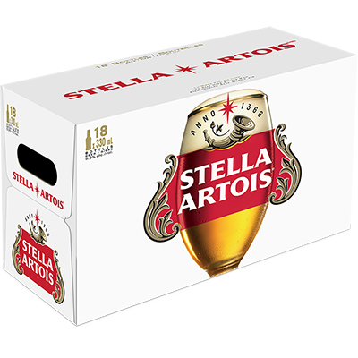 Stella Artois 6 Pack Cans 355ml