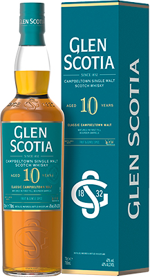 GLEN SCOTIA - 10 YEAR OLD Scottish Whisky / Whiskey