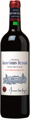 ST EMILION - CHATEAU CORBIN Wine Red DESPAGNE French GRAND 2018