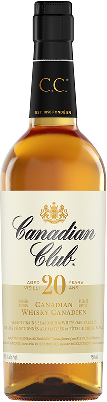 CANADIAN CLUB - 20 YEAR OLD C C Canadian Whisky / Whiskey