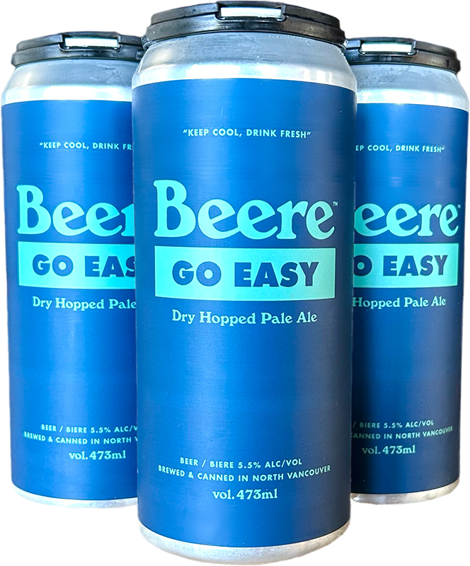 BCLIQUOR Beere Brewing Company - Go Easy Pale Ale Tall Cans