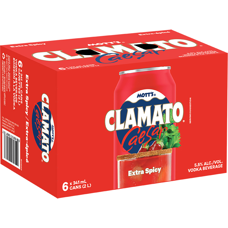 BCLIQUOR Mott's Clamato - Caesar Extra Spicy