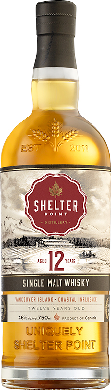 BCLIQUOR Shelter Point Distillery - 12 Year Old Single Malt