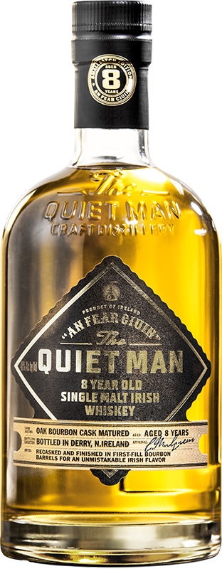 BCLIQUOR The Quiet Man - 8 Yo Single Malt Irish Whiskey