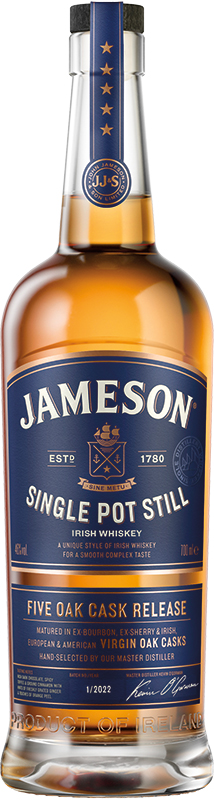 BCLIQUOR Jameson - Single Pot Five Oak Cask Release