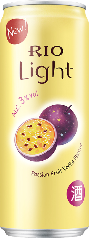 BCLIQUOR Rio Light - Passion Fruit And Vodka Flavoured Cocktail Can