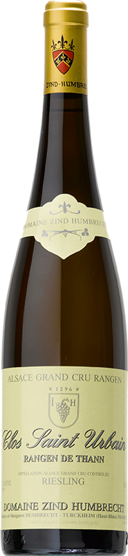 BCLIQUOR Riesling - Gc Rangen Clos St Urbain Domaine Zind Humbrecht