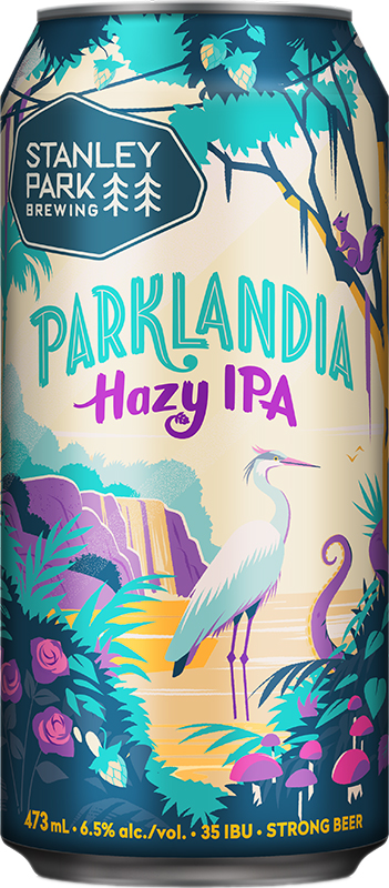 BCLIQUOR Stanley Park Brewing - Parklandia Hazy Ipa Tall Can
