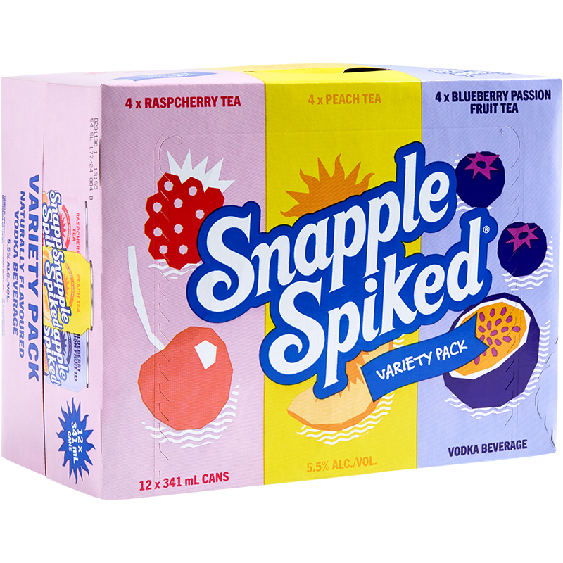 BCLIQUOR Snapple - Spiked Variety Pack Can