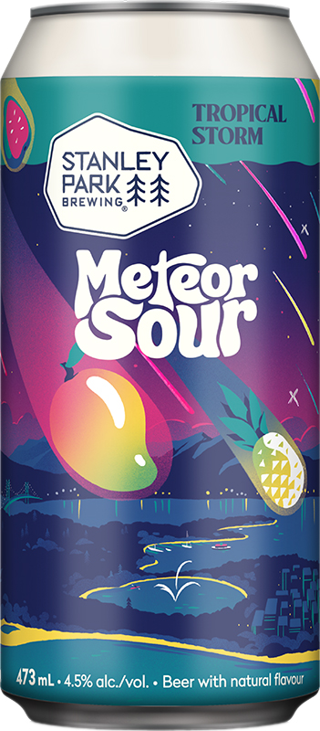 BCLIQUOR Stanley Park Brewing - Meteor Sour Tropical Storm Tall Can