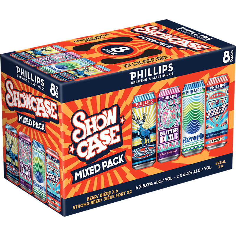 BCLIQUOR Phillips Brewing - Showcase Tall Can Mix Pack