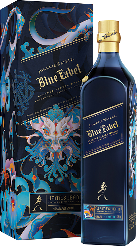 BCLIQUOR Johnnie Walker - Blue Label Lny 2024 Year Of The Wood Dragon