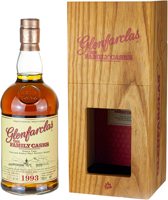 BCLIQUOR Glenfarclas - Family Cask 1993 S22 Cask 4439