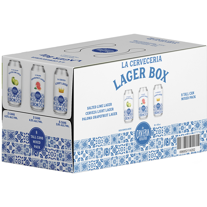 BCLIQUOR La Cerveceria - Lager Mix Pack Tall Can