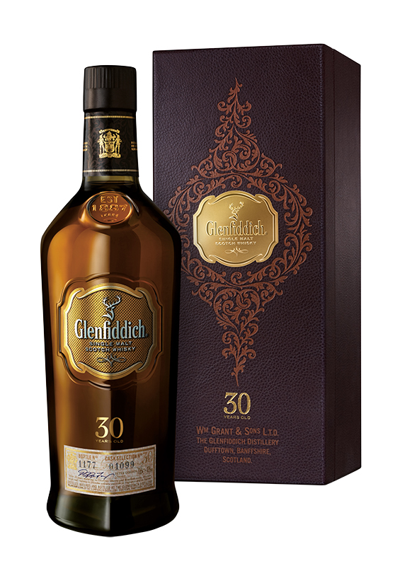 GLENFIDDICH - 30 YEAR OLD Scottish Whisky / Whiskey