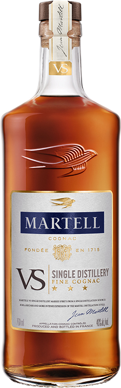 MARTELL - VS SINGLE DISTILLERY FINE COGNAC French Cognac