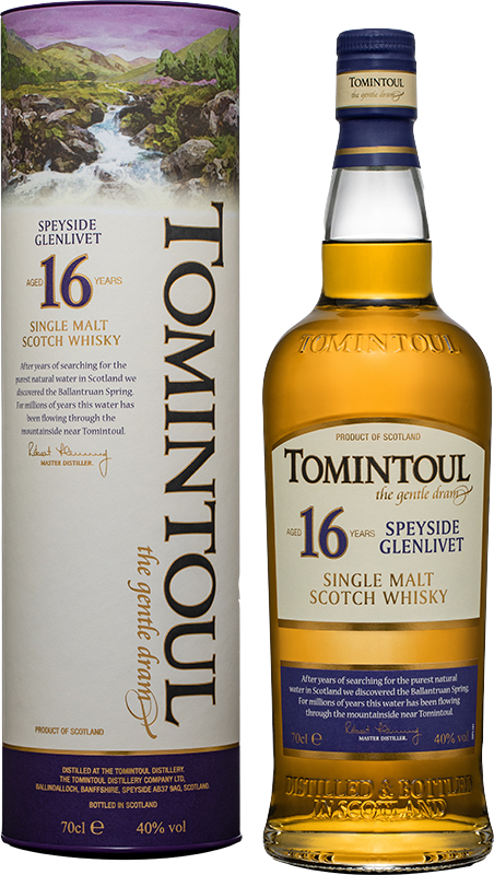 BCLIQUOR Tomintoul 16 Year Old Single Malt Scotch Whisky