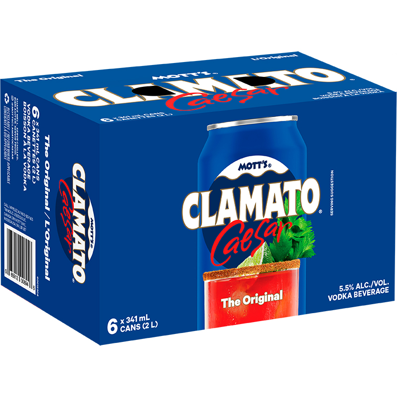 BCLIQUOR Mott's Clamato - Caesar Original Can