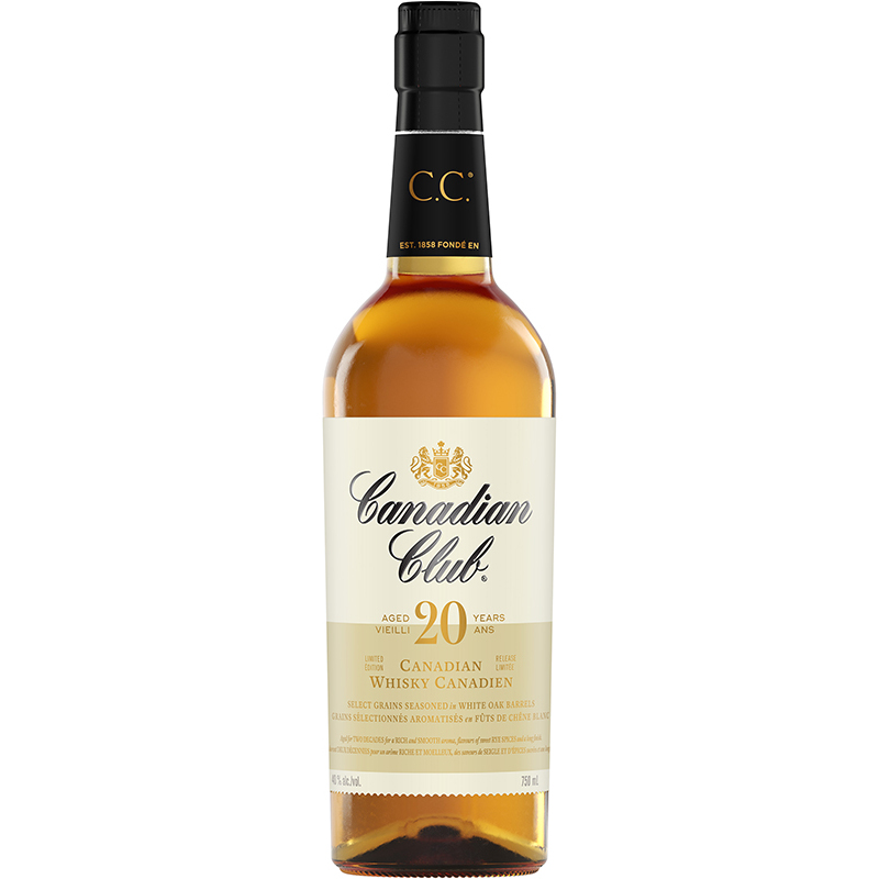 Canadian Club - 20 Year Old C C Canadian Whisky   Whiskey