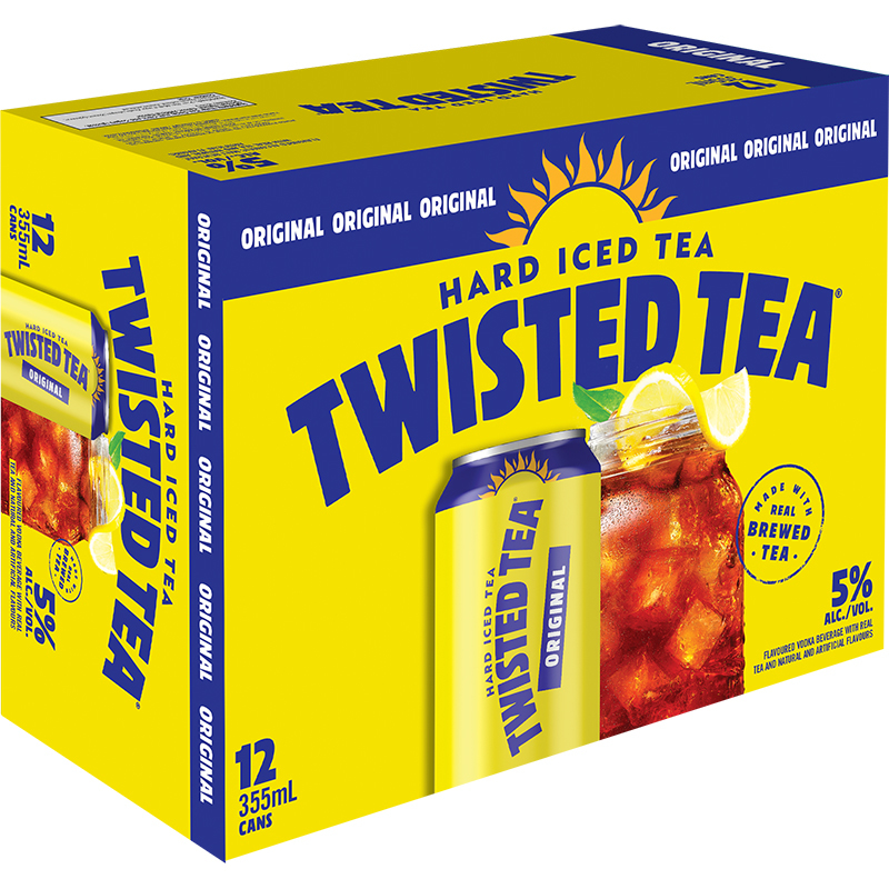 TWISTED TEA ORIGINAL HARD ICED TEA 12 CAN Canadian Coolers