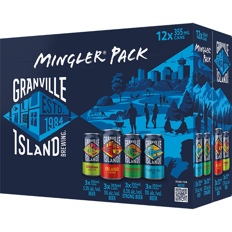 GRANVILLE ISLAND - MINGLER PACK CAN Canadian Domestic Beer