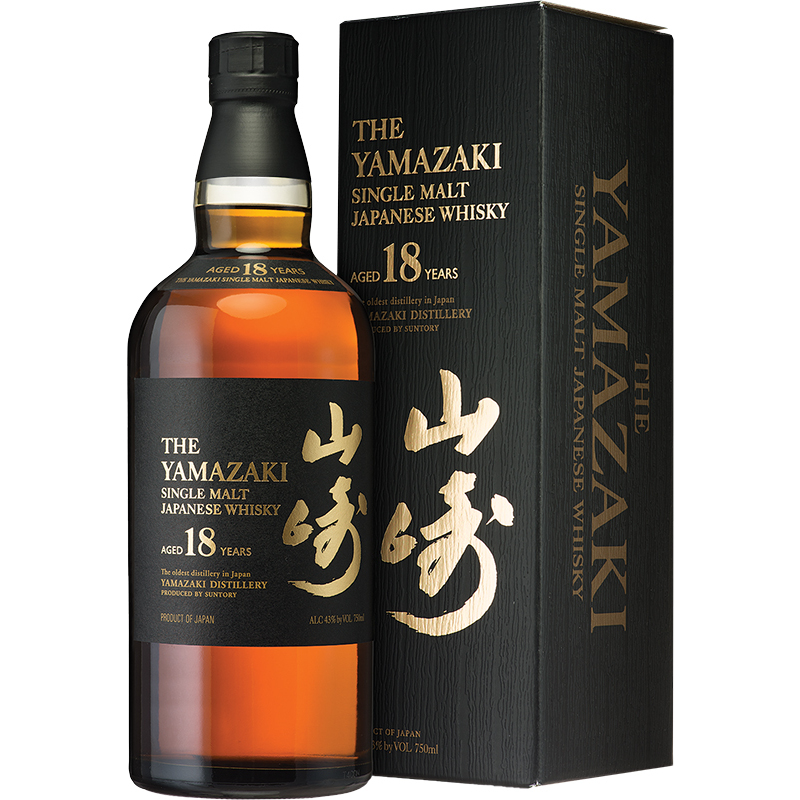 YAMAZAKI 18 YEAR OLD SINGLE MALT JAPANESE WHISKY Japanese Whisky