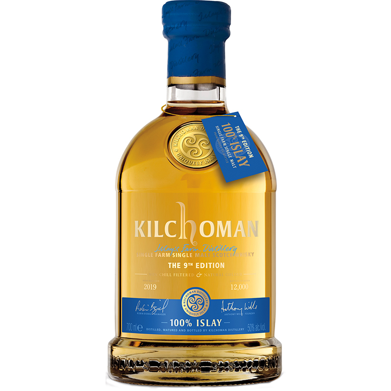 KILCHOMAN 100 ISLAY 9TH EDITION SINGLE MALT Scottish Whisky Whiskey