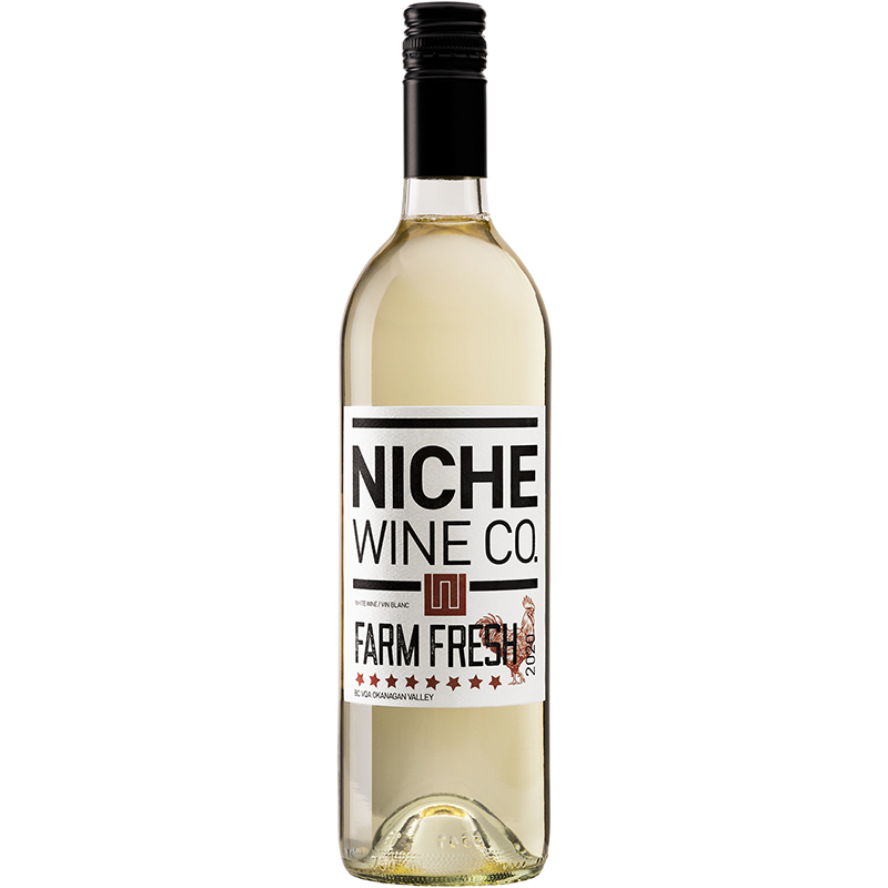 NICHE WINE COMPANY FARM FRESH WHITE 2021 Canadian White Wine