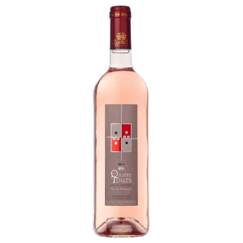 AIX EN PROVENCE ROSE - LES QUATRE TOURS SIGNATURE 2013 French Rose Wine