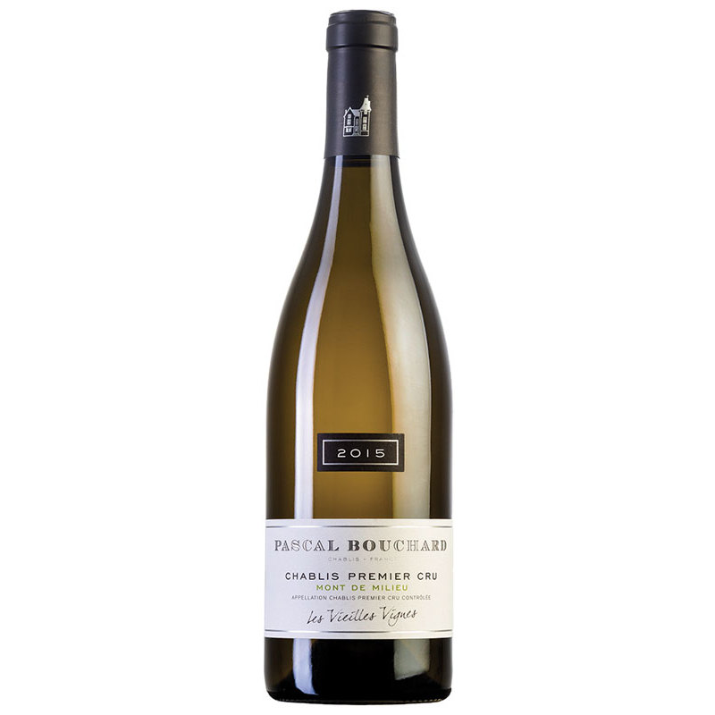 CHABLIS 1ER MONT DU MILIEU - PASCAL BOUCHARD VV 2015 French White Wine