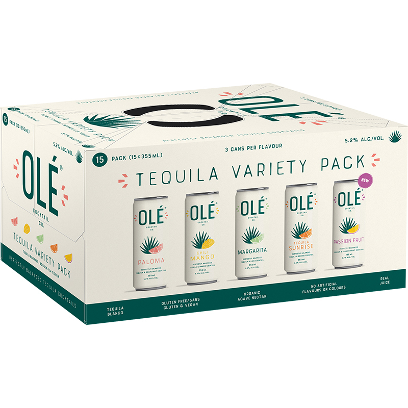 OLE COCKTAIL CO - OLE TEQUILA VARIETY PACK CAN Canadian Coolers