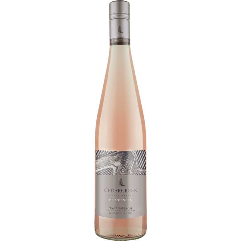 CEDARCREEK - PLATINUM PINOT NOIR ROSE SOUTH KELOWNA SLOPES Canadian ...