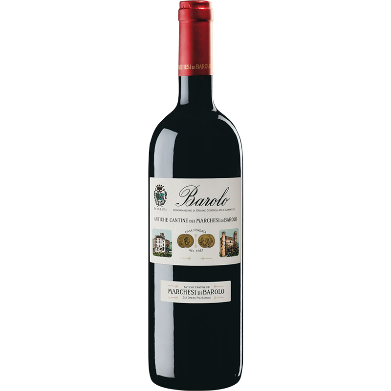 MARCHESI DI BAROLO - BAROLO DOCG DELLA TRADIZIONE 2019 Italian Red Wine