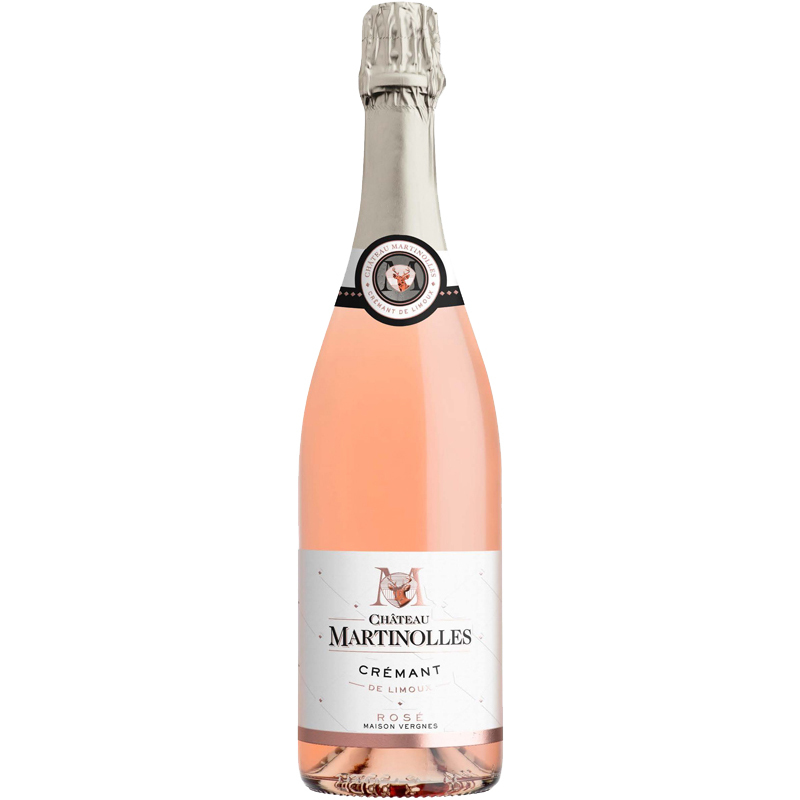 CHATEAU MARTINOLLES - CREMANT DE LIMOUX ROSE French Sparkling Wine