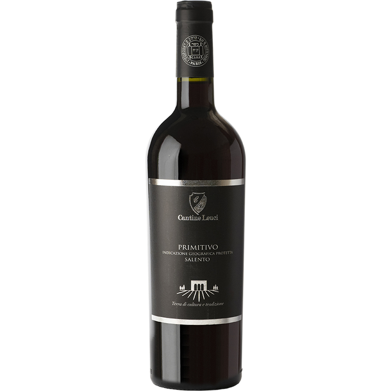 SALENTINO - LUCIO LEUCI PRIMITIVO KOSHER FOR PASSOVER Italian Red Wine