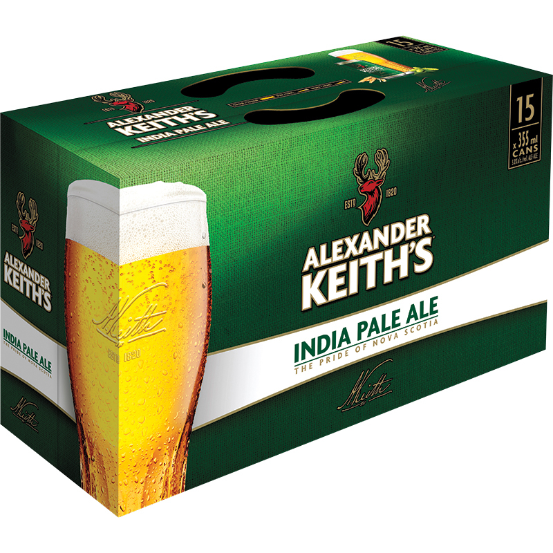 ALEXANDER KEITH'S - INDIA PALE ALE CAN Canadian Domestic Beer