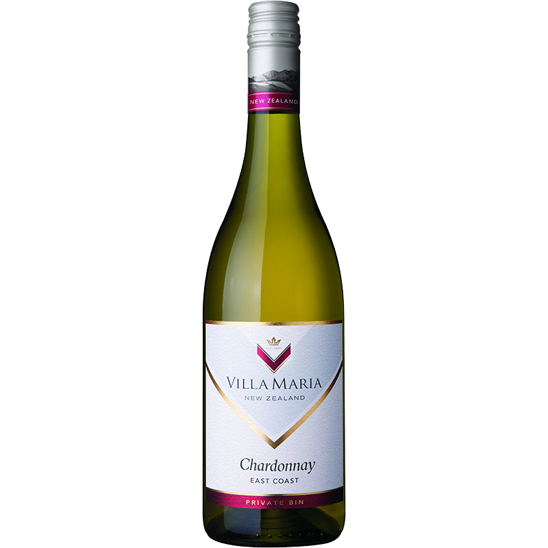 CHARDONNAY - VILLA MARIA PRIVATE BIN EAST COAST New Zealand White Wine