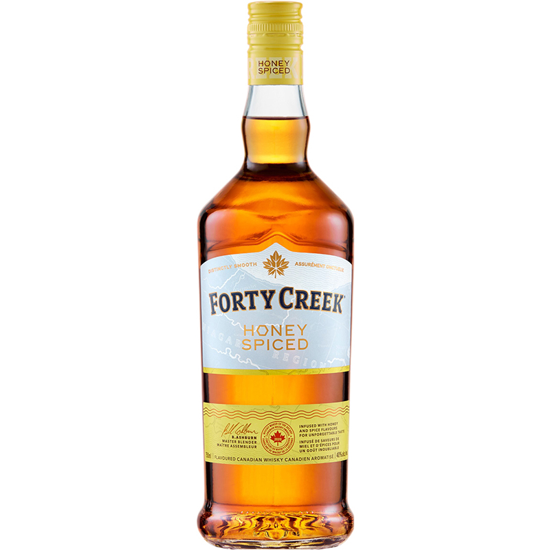 FORTY CREEK - HONEY SPICED Canadian Whisky / Whiskey