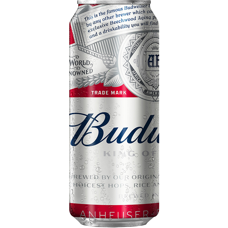 LABATT - BUDWEISER 740ML CAN Canadian Domestic Beer