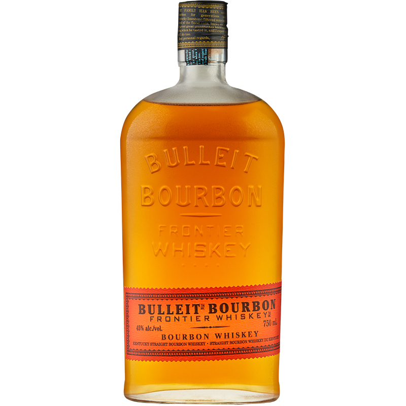 BULLEIT - FRONTIER BOURBON American Whisky / Whiskey